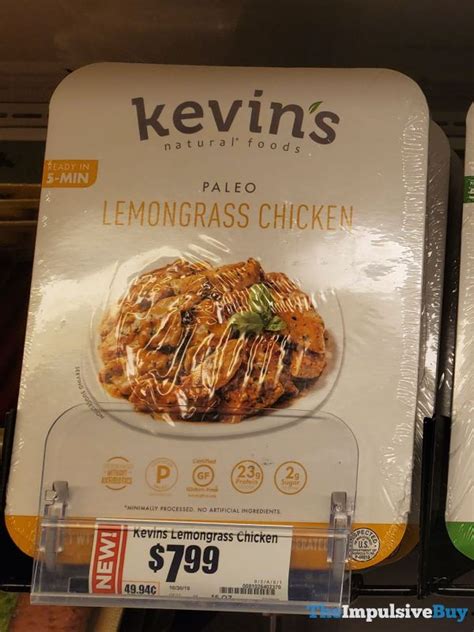 Available in select zip codes or locations. Kevin's Natural Foods Paleo Lemongrass Chicken | Food