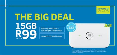 Spesial user akses router telkom : 15GB for R99 â€" Telkom Big Deal | ArrowLine Chinese Radio of South Africa