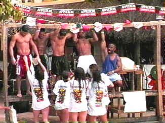Well you're in luck, because here they come. Beingee's Negril Jamaica Spring Break Today March 25th, 1997