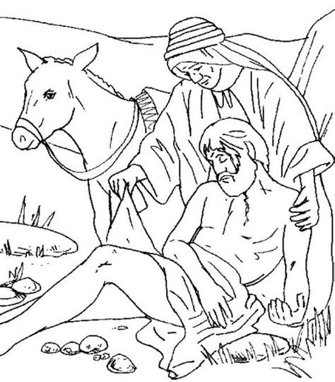 When you're finished with these, we have more bible coloring pages. good-samaritan-coloring-pages-03