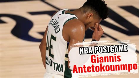 Sport | episode aired 8 september 2020. Giannis Antetokounmpo Postgame Interview - Game 2 | Heat ...