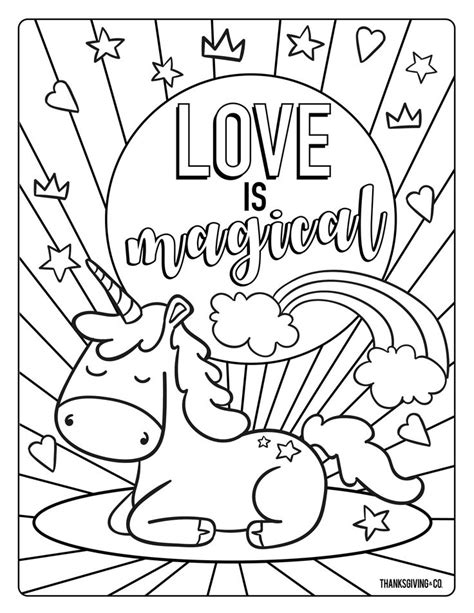 The use of different colors usually crayons are valuable tool to make the images for every coloring pages to become colorfu l, beautiful and lively. Nice Unicorn Valentine Coloring Page that you must know ...