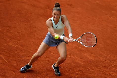 Maria sakkari on her elle shoot, flying & tom's greek accent the world no. Maria Sakkari - Mutua Madrid Open Tennis Tournament ...