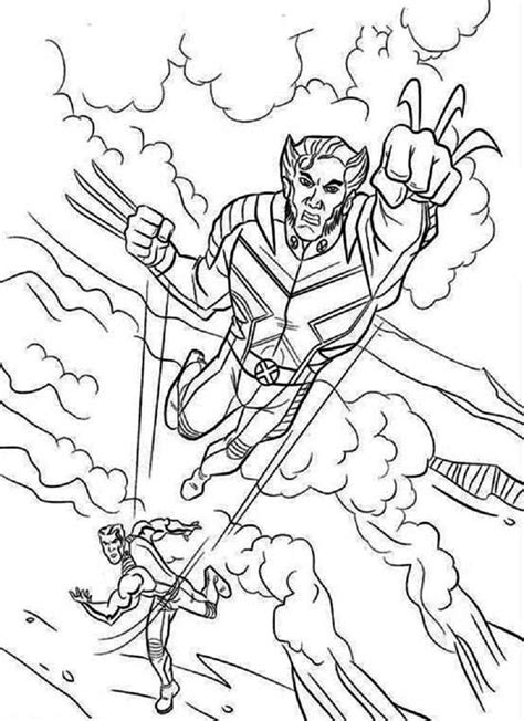 So my top got bigger and bigger and i only stopped at 100 free i initially saw all the craziness adult coloring pages created all around the world and i remember reading an article about the millions of coloring. Free Printable X Men Coloring Pages For Kids