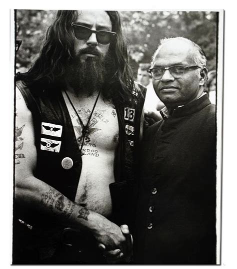 Terry the tramp tumblr : Hell's Angels member Terry The Tramp with tabla player ...