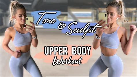 Anono my of upper body. TONE YOUR UPPER BODY WORKOUT FOR WOMEN | Upper body ...