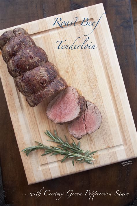 Heat 2 tbsp pf the butter in a saucepan over medium heat; Easy Roast Beef Tenderloin with Peppercorn Sauce - Perfect ...