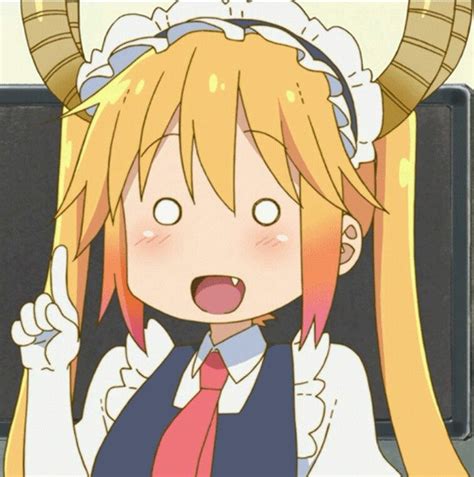 The strongest maid in history, tohru! Kobayashi-san Chi no Maid Dragon-Tohru | Anime, Garotos ...