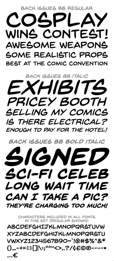 Шрифт punch limit font combination. Back Issues | Comic font, Comic book font, Lettering