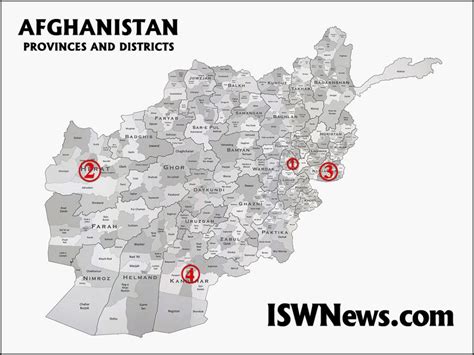 درهریک نقشه های موجود درسایت باحساب. تحولات افغانستان ۴ دی ۹۷ ؛ افزایش آمار شهدای حمله تروریستی ...