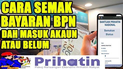 Cara mudah mohon & kemaskini bantuan prihatin rakyat (bpr) 2021. Semak no ic duit kwsp bsn masuk akaun