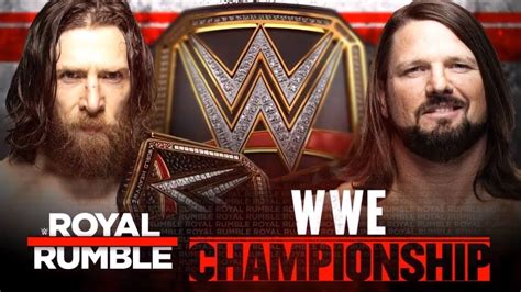No royal rumble, apesar de bryan perder para wyatt em uma luta individual e mais tarde que não participar na luta royal rumble, o público continuou a cantar o nome dele durante todo o evento. WWE Royal Rumble 2019 - Daniel Bryan vs AJ Styles (WWE ...