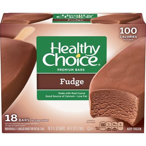 They taste like a crispy coconut flavored cookie and are a great healthy snack option for kids. Healthy Choice Fudge Bars (54 oz) from Costco - Instacart