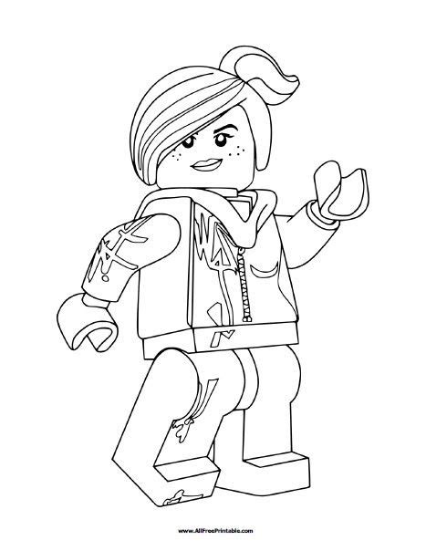 Have a fun time coloring these cool, brave and hilarious characters. Wyldstyle Lego Movie Coloring Pages di 2020 | Lembar ...