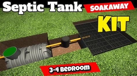 Septic tank size for 3 bedroom. Septic Tank Soakaway