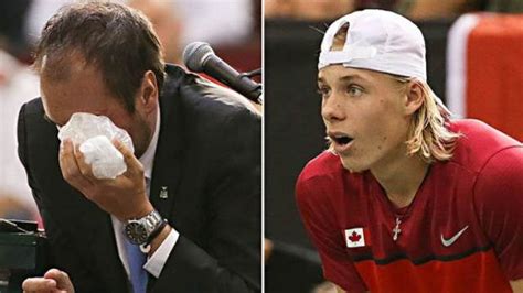 He cums twice on tanya james. Canadian Tennis Player Smashes Umpire In Face With Ball ...