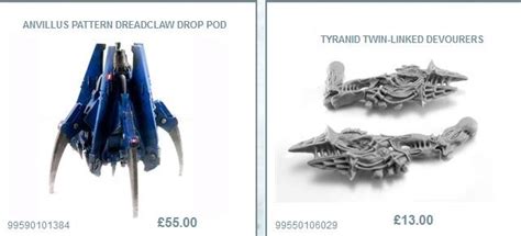 Anvillus pattern dreadclaw drop pod. Pousse Plomb: Dreadclaw drop pod et Devourer Tyrannide