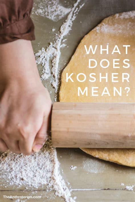 It generally has the same effect as a court order and can be enforced by the court if anyone does not comply with the orders. What Does Kosher Mean? | Jewish recipes, Kosher recipes ...