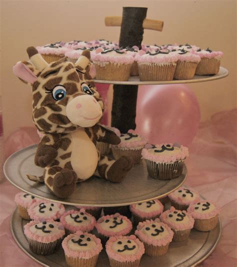 Shop for baby shower cupcakes toppers at walmart.com. Baby Shower Pink Safari Theme | Baby shower, Lion cupcakes ...