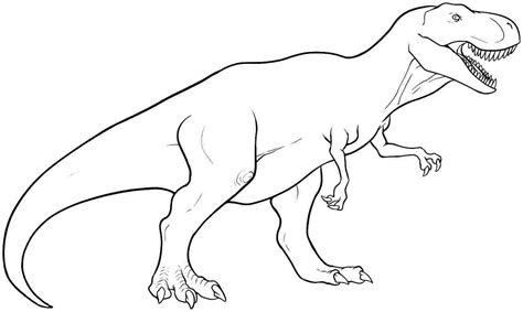 Advantages of coloring for your children. T rex coloring pages to print | Dinosaur pictures ...