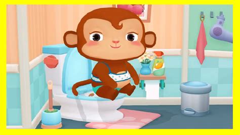 Baby bathing is safe, cool to play and free! Bath Time | Baby Learn About Hygiene Routine | Babies Fun ...