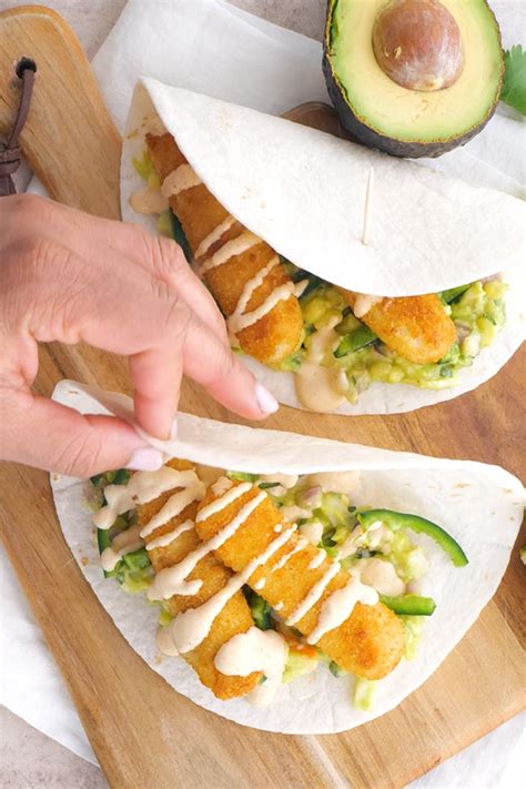 Paul's® fish fillets are made from 100% whole fillets, breaded and cooked to a golden brown. Baja Fish Stick Tacos | Mighty Mrs