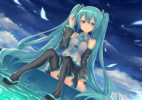 #anime #aqua #dolphins #vocaloid #aqua eyes #megurine luka #vocaloid2. aqua eyes aqua hair hatsune miku kame^^ long hair night tie twintails vocaloid | konachan.com ...