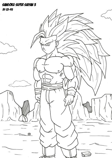 Vegeta super saiyan blue evolved will be coming to dragon ball xenoverse 2. Sangoku super saiyan 3 by CB-95 on DeviantArt