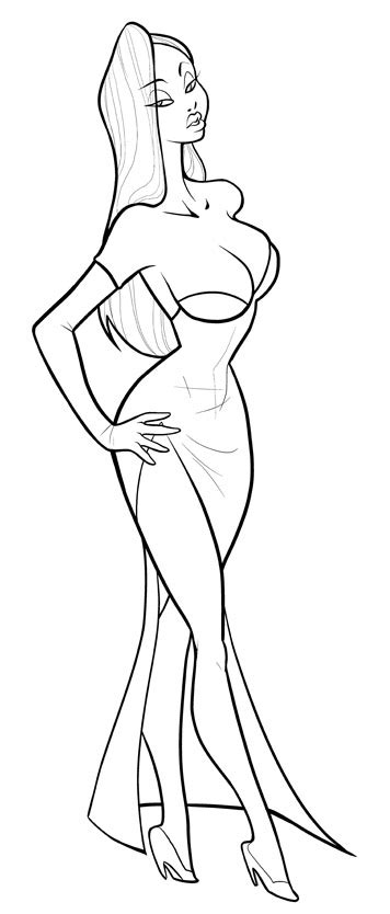 Full size free printable easter coloring pages. Jessica Rabbit Coloring Coloring Pages