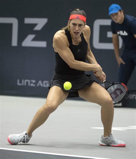 The wta players are under constant attack by cyber bullies and those angry tennis fans can't contain their emotions even during exhibition. ANDREA PETKOVIC at WTA Upper Austria Ladies Tennins ...