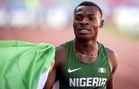 He placed third in his het. Ekevwo, Itsekiri Through To Men's 100m Final In Morocco - :::…The Tide News Online:::…