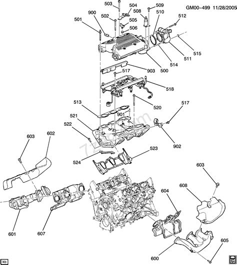 The 1998 chevy malibu has two engine size choices. 2010 Chevy Malibu Engine Diagram