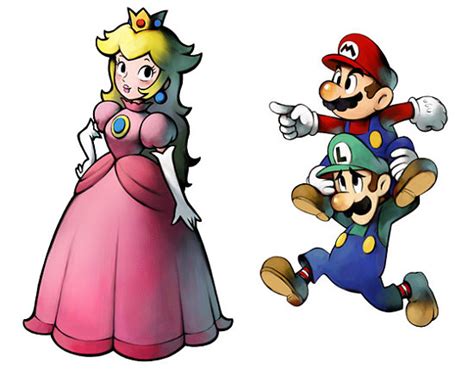Mario and peach's relationship has remained the same for years, but fans' feelings on the pair have changed. Super Mario and Princess Peach Wallpaper