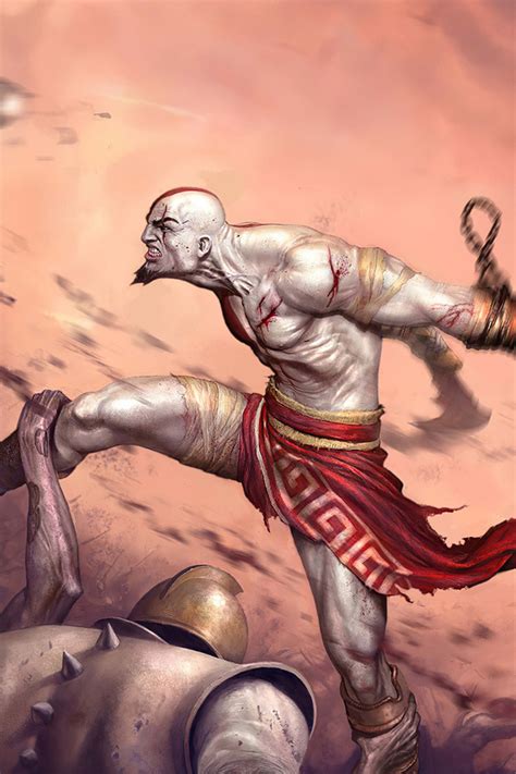 ❤ get the best kratos wallpaper hd on wallpaperset. 640x960 The Kratos iPhone 4, iPhone 4S HD 4k Wallpapers ...