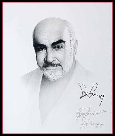 Auf kino.de findest du die besten abenteuerfilme nach beliebtheit, jahren, ländern oder fsk sortiert. Lot Detail - Sean Connery Signed 20" x 24" Gary Saderup ...