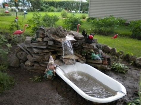 See more ideas about garden bathtub, garden, outdoor gardens. Bathtub Water Pond | ThriftyFun