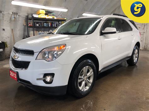 Some of these features require an onstar subscription or the chevy mylink system to work properly. 2013 Chevrolet Equinox LT * Chevy mylink touch screen ...