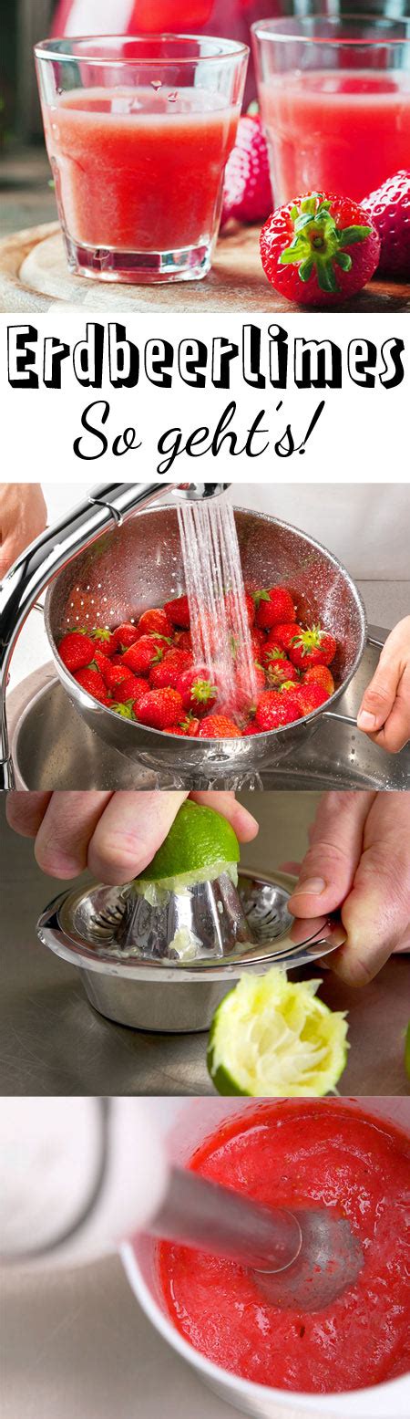 Zur hilfe hat unser team zudem eine hilfreiche checkliste als orientierungshilfe gesammelt. Erdbeerlimes selber machen - so geht's | LECKER ...