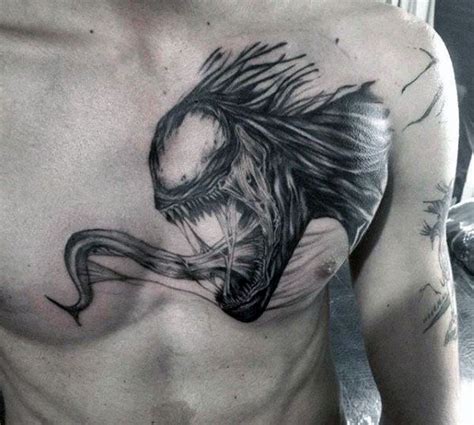 That is why the drool is going to the left. 60 Venom Tattoo Designs For Men - Marvel Ink Ideas