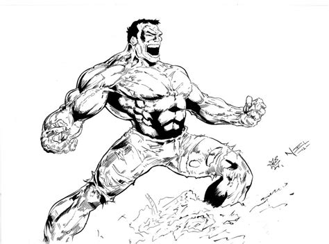 You can use our amazing online tool to color and edit the following hulk coloring pages. Kids Page: Hulk Sketch Inks By Neelthe101 On DeviantART Coloring Pages