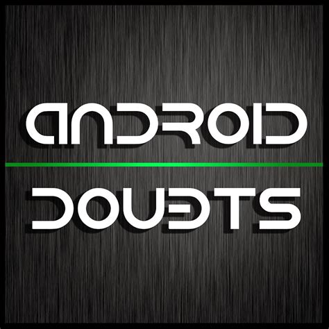 Android Doubts - YouTube