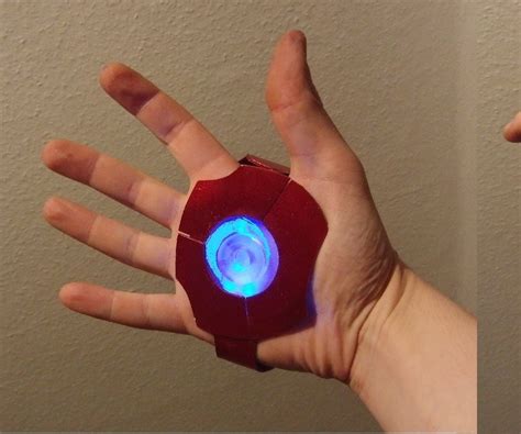 Alexlab #repulsor #ironman in this video: 10min 5$ Iron Man Repulsor With LEDs - Instructables