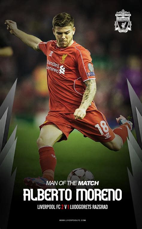 Born 5 july 1992) is a spanish professional footballer who plays as a left back for villarreal cf. Alberto Moreno Terpilih Menjadi Man of The Match ...