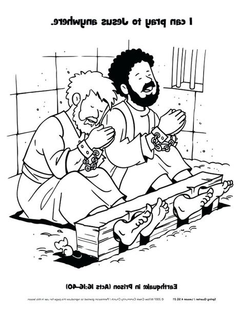 Use the download button to see the full image of free coloring pages paul and silas download, and download it for your computer. Paul And Silas Coloring Pages Print - Coloring Pages Kids