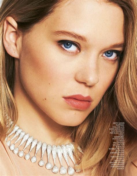 Actress léa seydoux poses for a portrait on may 20, 2019 in cannes, france. LEA SEYDOUX in Grazia Magazine, Italy May 2017 - HawtCelebs