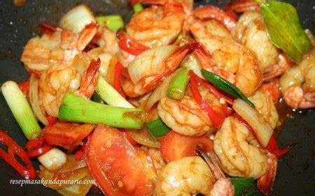 Begitulah cara singkat membuat sop udang khas jepara. Resep Cara Membuat Oseng Udang Manis Pedas Enak - Resep ...