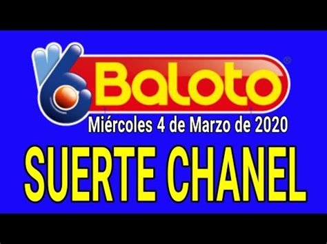 El resultado del sorteo de la bonoloto del miércoles 3 de marzo del 2021, ha sido la combinación formada por los números Resultados del Baloto del Miércoles 4 de Marzo de 2020 ...