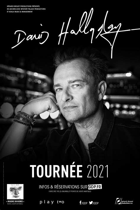 Acheter david hallyday billets auprès d'un revendeur officiel plus de deux ans après son dernier concert parisien au trianon, david hallyday sera de retour à la salle pleyel vendredi 4 octobre 2019 ! David Hallyday, de retour sur scène fin 2021