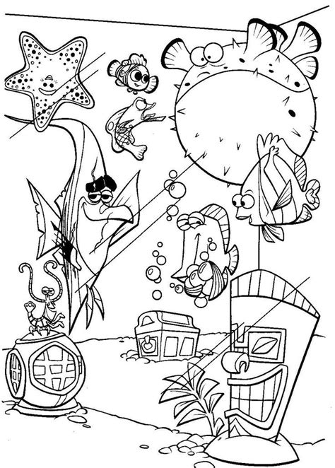 Dory finding nemo coloring pages parent post : Finding Dory Coloring Pages Fresh Dory Just Keep Swimming ...