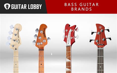 List of bass guitar brands that include the most popular and reliable models available. 16 Best Bass Guitar Brands in 2020 - Guitar Lobby